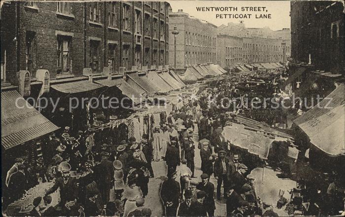 London Wentworth Street Petticoat Lane