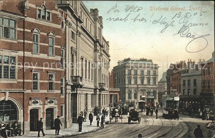 Derby Derbyshire Victoria Street Tramway