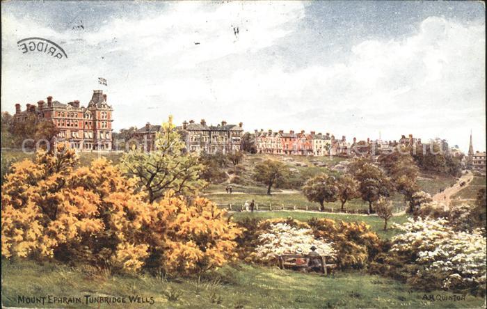 Tunbridge Wells Mount Ephrain Salmon Series Kuenstlerkarte