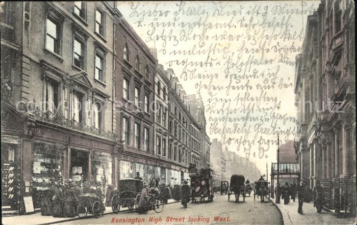 Kensington & Chelsea High Street Pferdekutsche