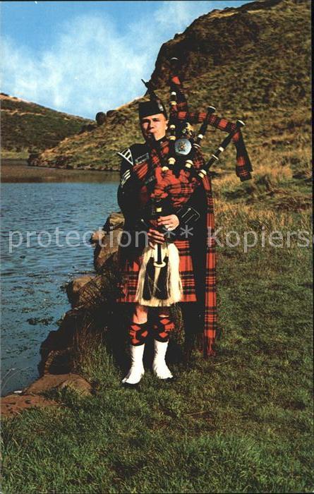 Dudelsack Sergeant Piper King's Own Scottish Bord
