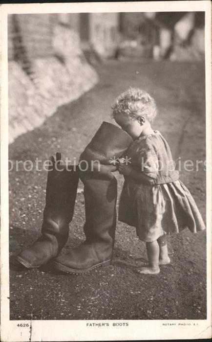 Foto Rotary Nr. 4626 Father's Boots Kind Stiefel
