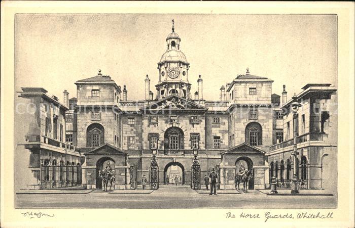 Leibgarde Wache Horse Guards Whitehall Verlag-Tucks