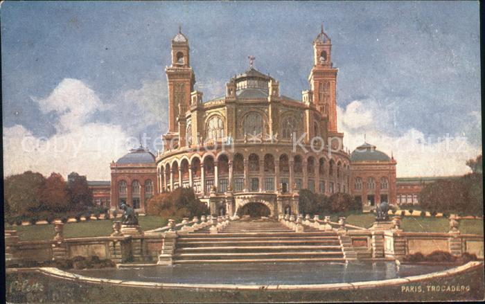 Verlag Tucks Oilette Nr. 53 Paris Trocadero