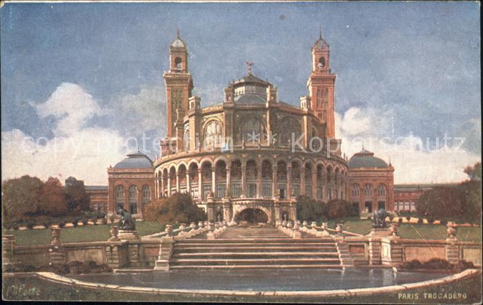 Verlag Tucks Oilette Nr. 53 Paris Trocadero