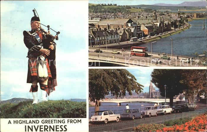 Dudelsack Inverness Ness Bridge
