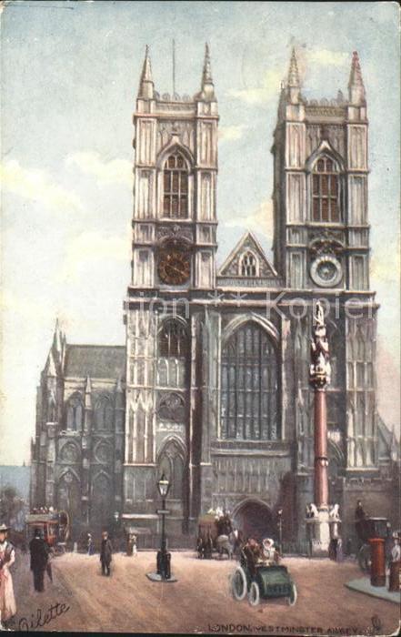 Verlag Tucks Oilette Nr. 7227 Westminster Abbey London