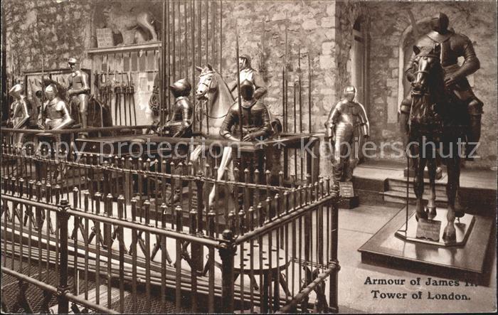Rittertum Mittelalter Armour of James II. Tower of London