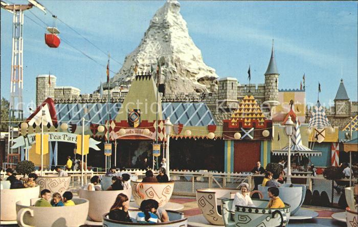 Disneyland California Mad Tea Party Matterhorn
