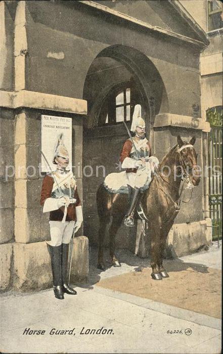 Leibgarde Wache Horse Guard Whitehall London