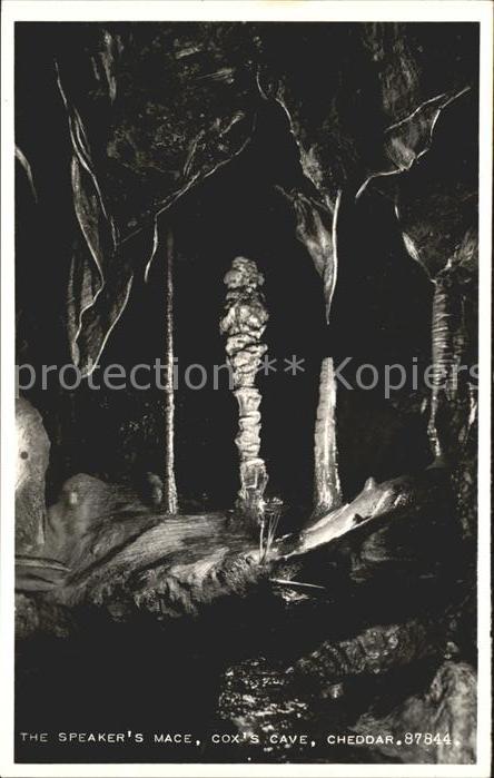 Hoehlen Caves Grottes Speaker's Mace Cox's Cave Cheddar