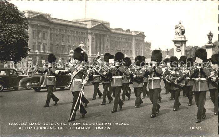 Leibgarde Wache Guard_s Band Buckingham Palace Posaune