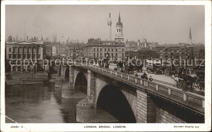 Foto Rotary Nr. 10481-4 London Bridge London