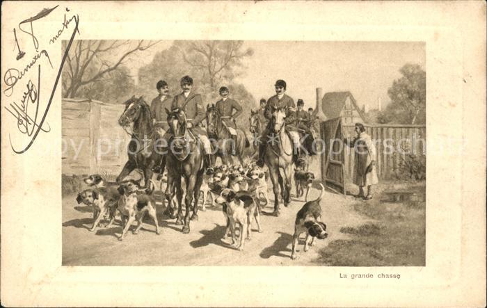 Jagd Jäger Pferde Jagdhunde