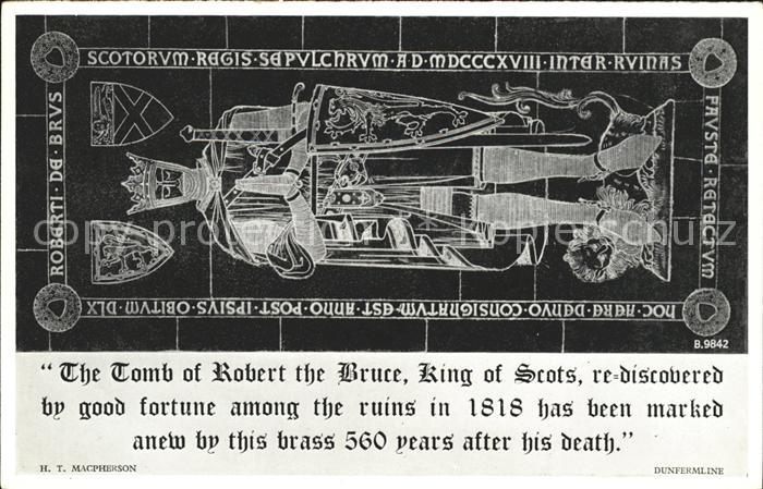 Adel Schottland Tomb Robert Bruce King of Sc