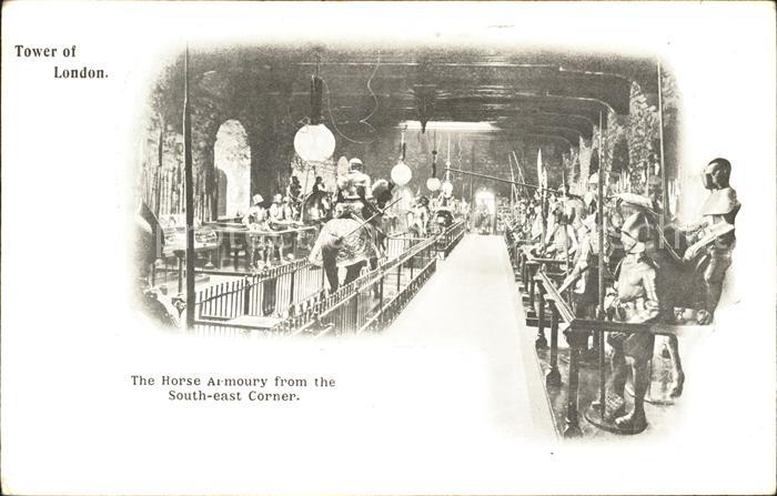 Rittertum Mittelalter Tower of London Horse Armoury