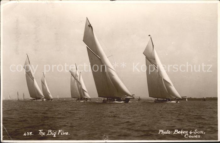 Segelboote The Big Five