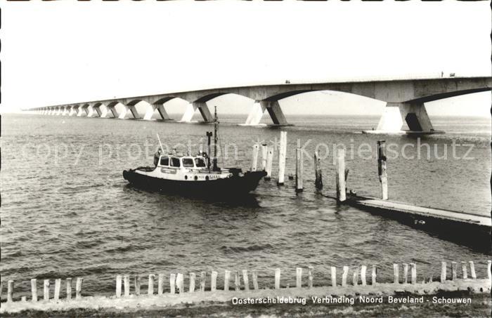 Bruecken Bauwerke Oostersche Idebrug Nord Beveland-Schouw