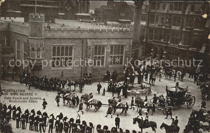 Adel England Coronation King George V. State Coach A