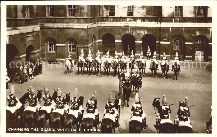 Leibgarde Wache Changing the Guard Whitehall London