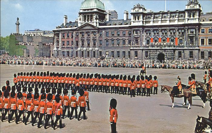 Leibgarde Wache Trooping the Colour Horseguards Parade