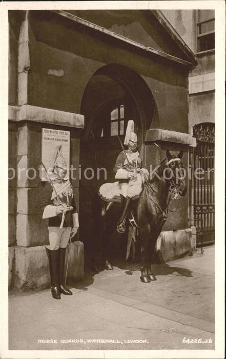 Leibgarde Wache Horse Guards Whitehall London