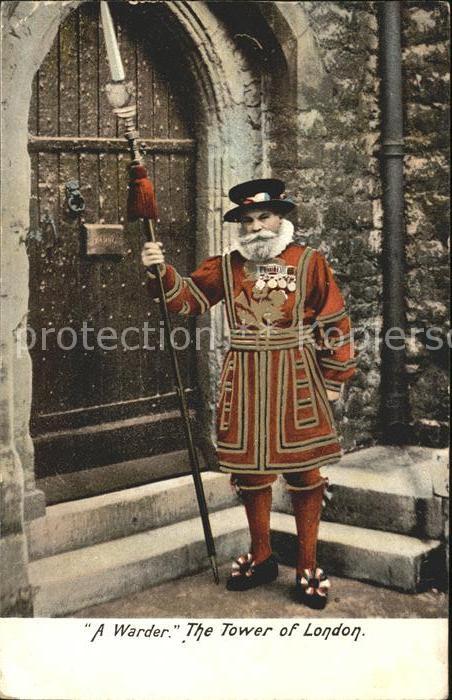 Leibgarde Wache Warder Tower of London