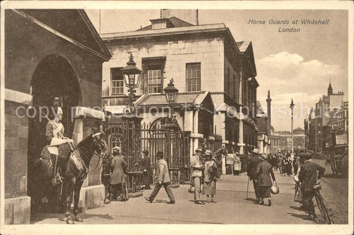 Leibgarde Wache Horse Guards Whitehall London