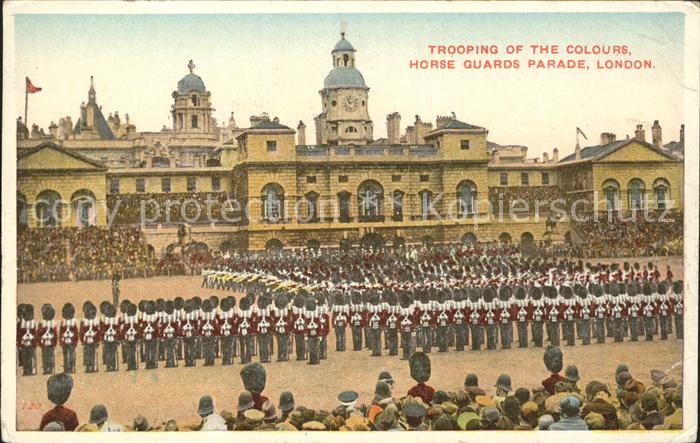 Leibgarde Wache Trooping of the Colours Horse Guards Pa