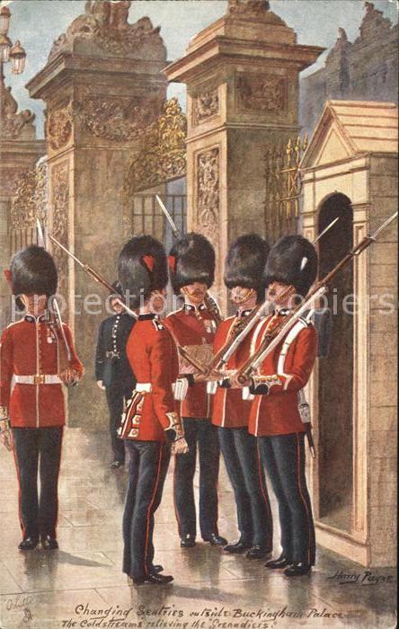 Verlag Tucks Oilette Nr. 3546 E Coldstream Guards Harry Payne