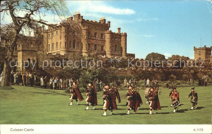 Dudelsack Band Culzean Castle Trommler