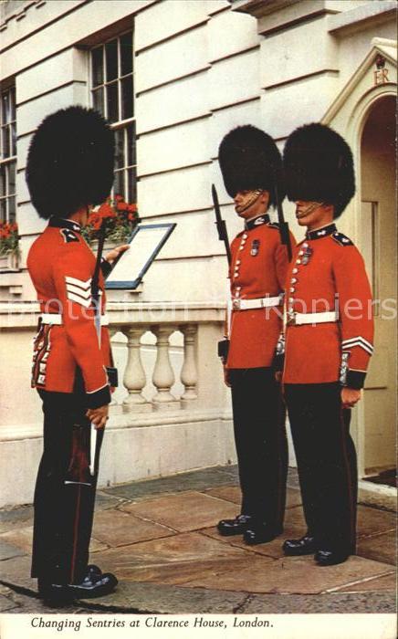 Leibgarde Wache Changing Sentries Clarence House London