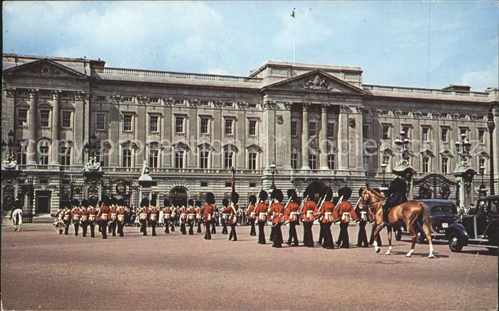 Leibgarde Wache Buckingham Palace London