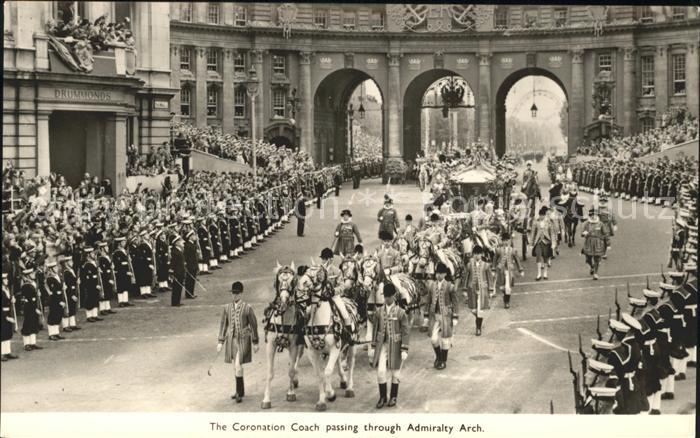 Leibgarde Wache Coronation Coach Admiralty Arch