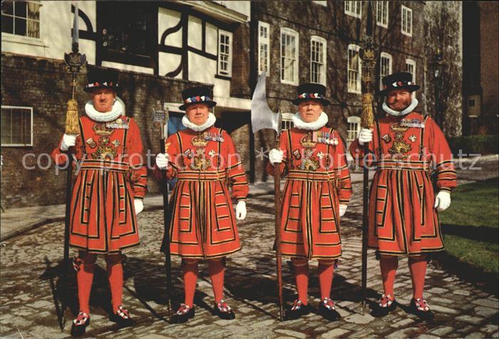 Leibgarde Wache Yeoman Warders Tower of London