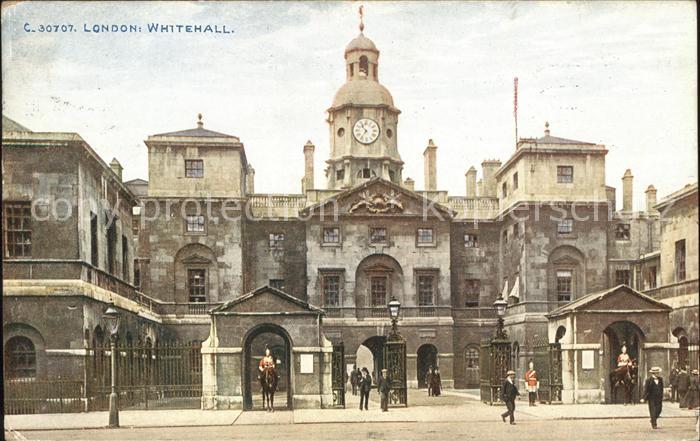 Leibgarde Wache London Whitehall