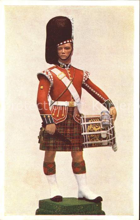 Leibgarde Wache Queen's Own Cameron Highlanders Drummer
