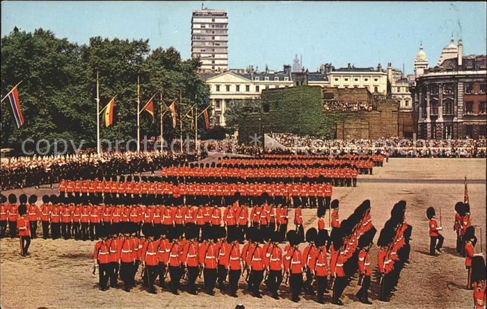 Leibgarde Wache Trooping the Colour Horse Guards Parade