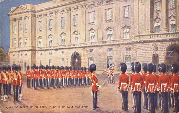 Leibgarde Wache Changing the Guard Buckingham Palace