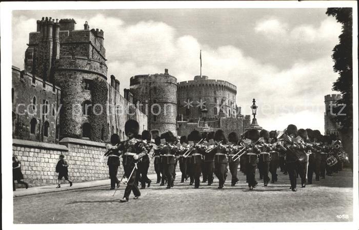 Leibgarde Wache Guard Windsor Schlosswache