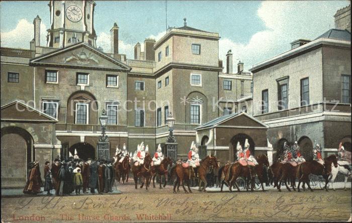 Leibgarde Wache Horse Guards Whitehall London