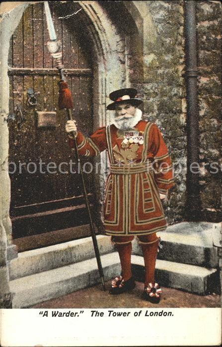 Leibgarde Wache Warder Tower of London