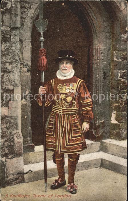 Leibgarde Wache Beefeater Tower of London