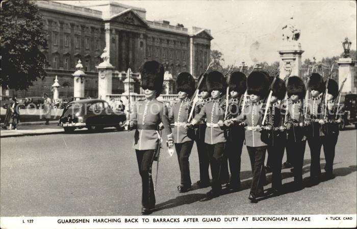 Leibgarde Wache Guardsman Buckingham Palace
