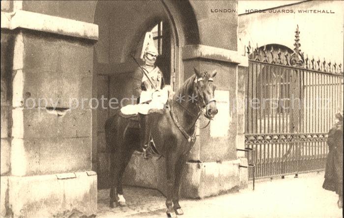 Leibgarde Wache Horse Guards Whitehall London