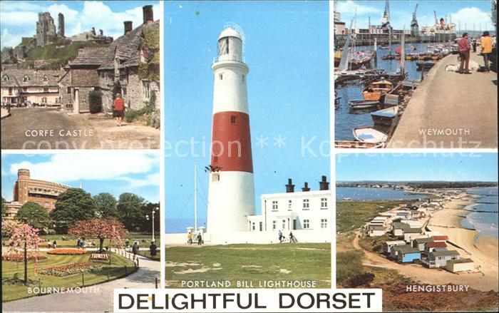 Leuchtturm Lighthouse Portland Bill Weymouth Corfe Castle Hen