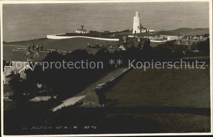 Leuchtturm Lighthouse Undercliff Niton