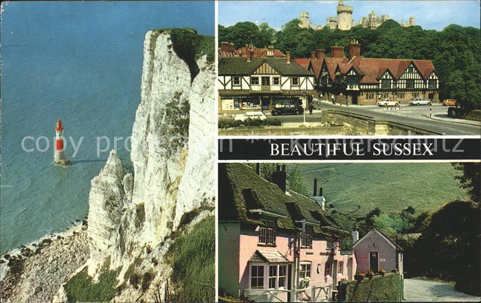 Leuchtturm Lighthouse Beachy Head Arunden Shepherd and Dog Fu