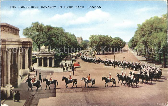 Leibgarde Wache Household Cavalry Hyde Park London