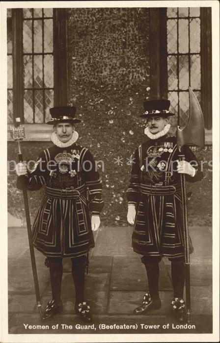 Leibgarde Wache Yeomen of the Guard Beefeaters Tower of